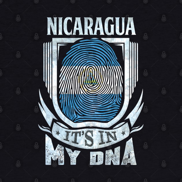 Nicaragua It's In My DNA - Gift For Nicaraguan With Nicaraguan Flag Heritage Roots From Nicaragua by giftideas